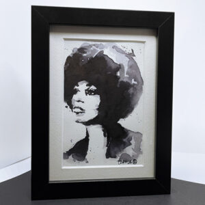 Angela Davis – Encre de Chine