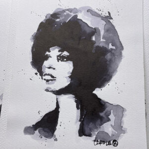 Angela Davis – Encre de Chine