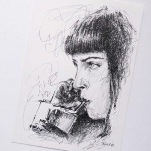 Mia Wallace (Pulp Fiction) – Scribble