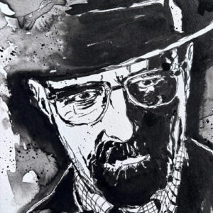 Walter White / Breaking bad – Encre de Chine